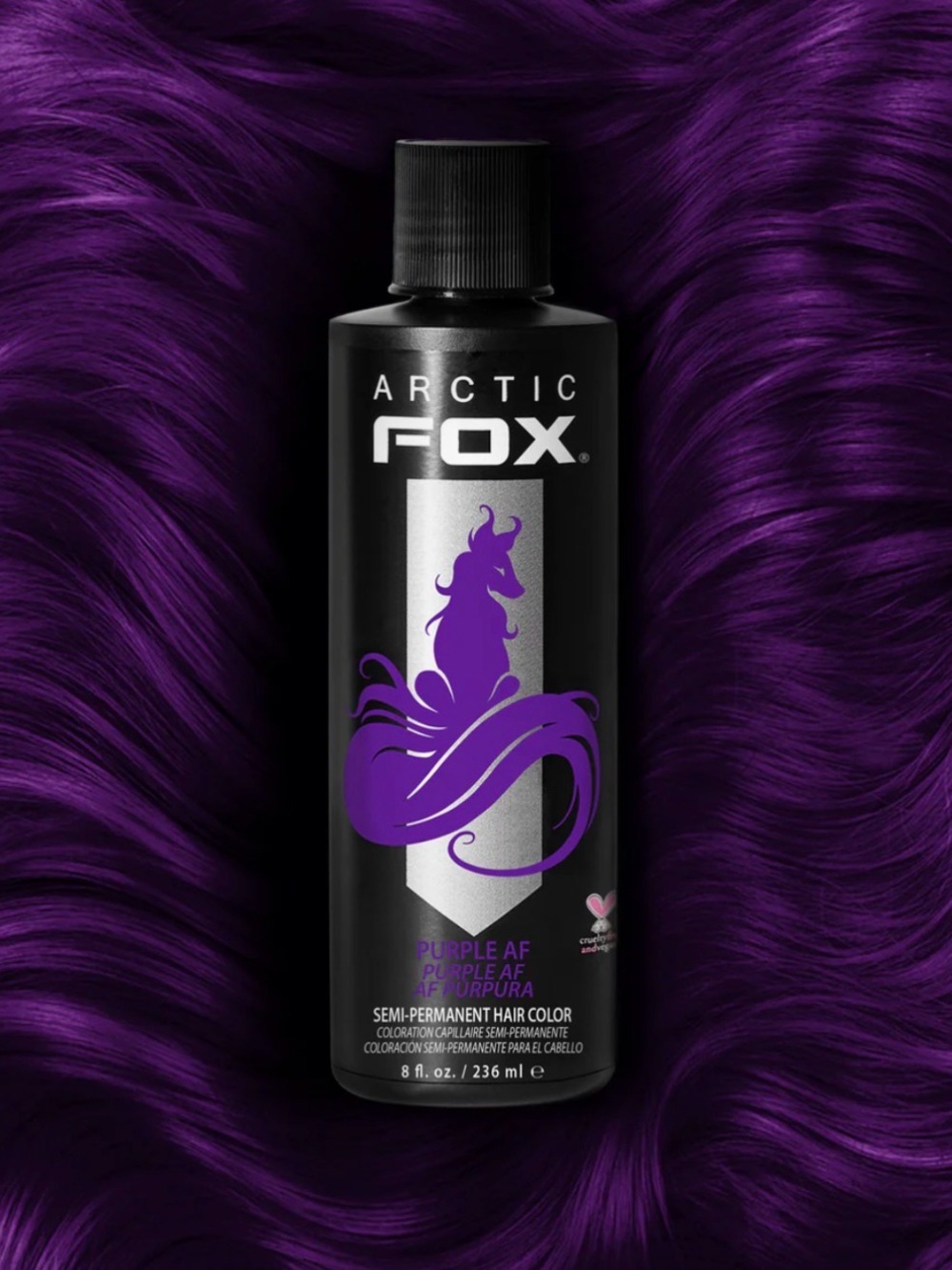 Arctic Fox Semi-Permanent Hair Color — Purple AF